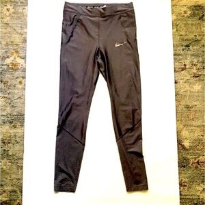 Nike running leggings size small gray